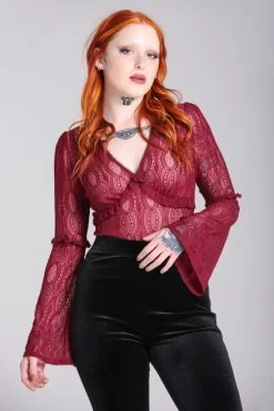 Hell Bunny Rhea Top - XS To 2XL