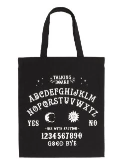 Black Ouija Talking Board Tote Bag -Fashion Apparel 75FA1537 70E3 4288 8471 65E8252B6734 43556.1700921073