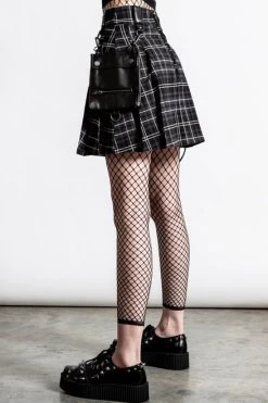 Killstar Gunner Pleated Skirt: Ash Tartan -Fashion Apparel 796B3681 F999 4BEB 9CB4 DDC132DBFC95 99278.1629912474