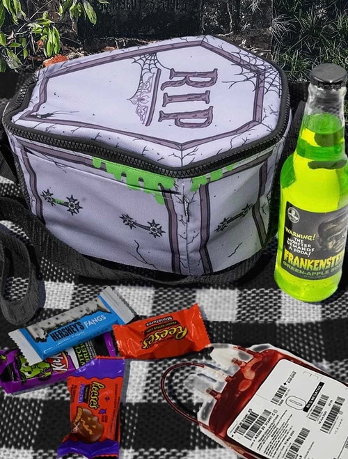 Kreepsville 666 Spooky RIP Coffin Insulated Lunch Bag 8 Kreepsville 666 Spooky RIP Coffin Insulated Lunch Bag - Image 6