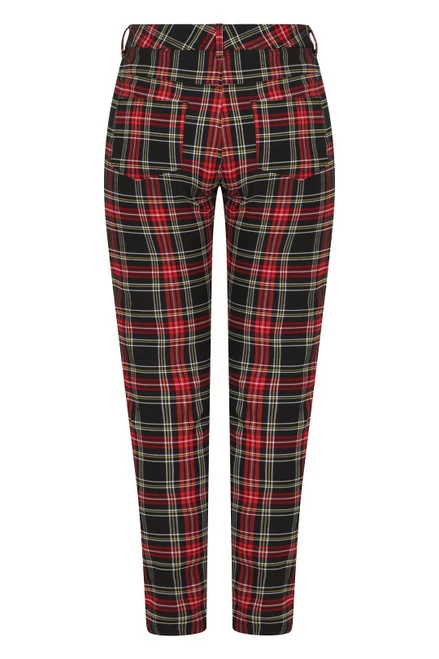 Hell Bunny Clash Stretch Pants - 2XL To 4XL 11 Hell Bunny Clash Stretch Pants - 2XL To 4XL - Image 9