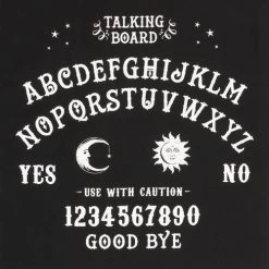 Black Ouija Talking Board Tote Bag -Fashion Apparel 83E16AE8 13E9 4847 8121 66C3D221322A 06696.1700920951