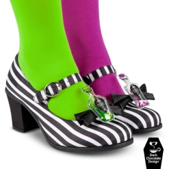 Hot Chocolate Design Double Topping Mid Heel Shoes: Venom -Fashion Apparel 86E5C24F 2023 4885 B381 0483575C4699 17500.1664189201