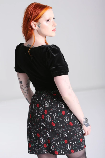 Hell Bunny Lilith Top 4 Hell Bunny Lilith Top - Image 2