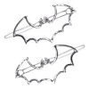 Kreepsville 666 Bat Outline Hair Clips (pair)
