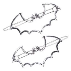 Kreepsville 666 Bat Outline Hair Clips (pair)