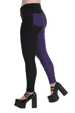 Banned Bailey Pants: Black / Purple - Small To 4XL -Fashion Apparel 8DF10906 ECE6 4898 9B28 D02425916F0E 01086.1688187550