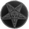 Kreepsville 666 Satanic Circle Shiny Black Patch