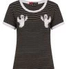Hell Bunny Casper Top - Small -Fashion Apparel 90A49BD8 413B 4ECD 9E6C 77DD3EE94433 39111.1603026468