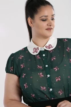 Hell Bunny Beth Christmas Blouse - Large, XL And 2XL -Fashion Apparel 90C39E74 09CC 4FBF 85D5 01A8475F65AE 67281.1601905386