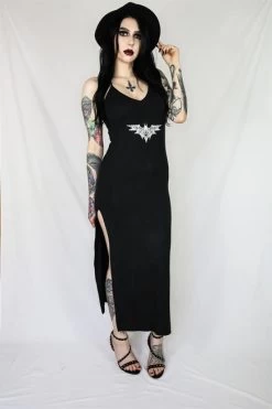 Coven United Bat Maxi Dress - Large To 4XL
