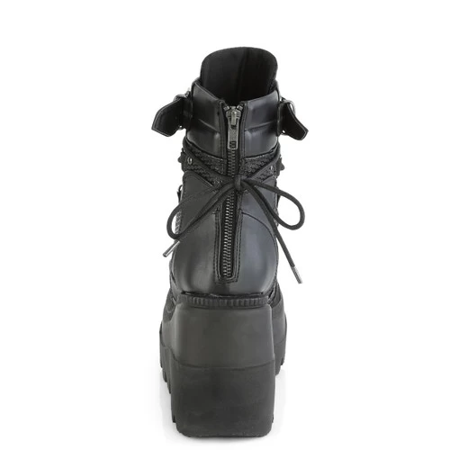 Demonia Shaker Pierced Ankle Boots - US9 In Stock 6 Demonia Shaker Pierced Ankle Boots - US9 In Stock - Image 4