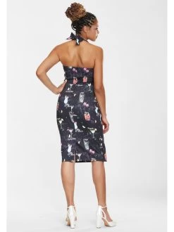 Collectif Lorna Cocktail Menu Pencil Dress - Small 15 Collectif Lorna Cocktail Menu Pencil Dress - Small -Fashion Apparel 959BD289 9C06 4A3A 88F7 10ADDA90121E 68363.1619270727