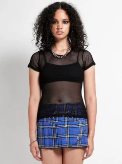 Tripp NYC Baby Fishnet Tee: Black -Fashion Apparel 960CDB91 AAAA 4E6C 9420 9DE7E8F16A9C 99471.1711711896