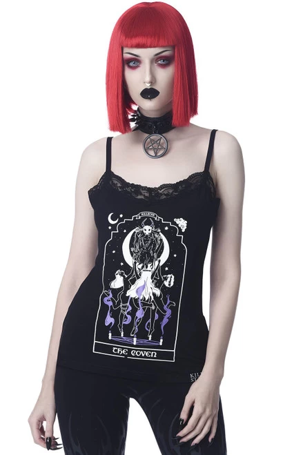 Killstar Coven Strappy Vest 3 Killstar Coven Strappy Vest