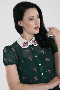 Hell Bunny Beth Christmas Blouse - Large, XL And 2XL -Fashion Apparel 96770717 EDBD 48DD 9323 01B2675D4D82 27296.1601905333