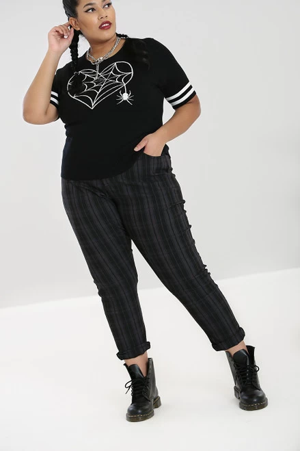 Hell Bunny Storm Stretch Pants - Small And 4XL 8 Hell Bunny Storm Stretch Pants - Small And 4XL - Image 6