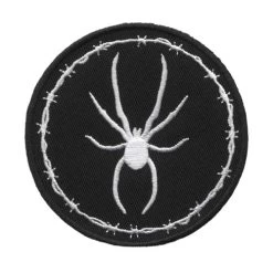 Sourpuss Barbed Wire Spider Patch
