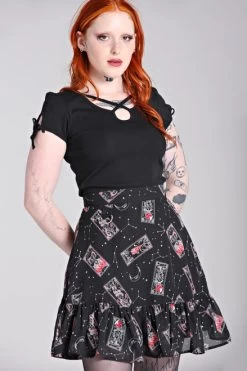 Hell Bunny Duality Skirt - Small To 4XL -Fashion Apparel 9F8D17B6 7FDD 4162 823C D169A087544A 57186.1691403766