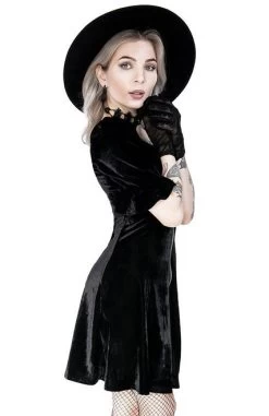 Restyle Black Velvet Sweetheart Dress With Gothic Cross 26 Restyle Black Velvet Sweetheart Dress With Gothic Cross -Fashion Apparel A0B4438A 2C16 4D26 A1CE 2E838EB147B7 02017.1605817075