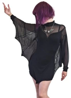Necessary Evil Cybele Mini Dress With Bat Wing Sleeves 17 Necessary Evil Cybele Mini Dress With Bat Wing Sleeves -Fashion Apparel A518C698 D950 4A77 A32C 13791C60820E 04273.1714573766
