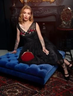 Collectif Claudette Occasion Swing Dress - Small 15 Collectif Claudette Occasion Swing Dress - Small -Fashion Apparel A5C4A71C 1EA6 4A95 86D4 46E672E1C268 83023.1609354941