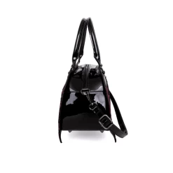 Rock Rebel Damask Bat Handbag: Red -Fashion Apparel A8539F69 E886 4197 87B4 71675CF78E16 12989.1701354658