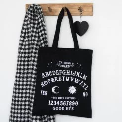 Black Ouija Talking Board Tote Bag -Fashion Apparel AB055A40 E88A 4566 A338 B8802EE171EA 85107.1700920958