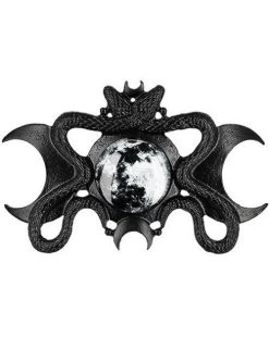 Restyle Moon Embraced Hairclip: Black