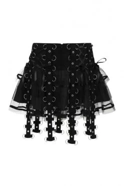 Hell Bunny Chai Mini Skirt: Black - 2XL -Fashion Apparel B579B562 9AA8 4834 ACD0 04375E848772 67705.1638005318