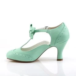 Pin Up Couture Flapper Bow Heels: Mint - In Stock -Fashion Apparel B95D1036 81A8 4956 9214 102354D95EB2 68120.1718731590