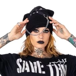 Chemical Black Phantom Knit Hat -Fashion Apparel B9665A26 C5B7 4FE5 917F CD71184AE734 61982.1709100656