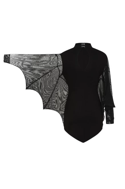 Necessary Evil Cybele Mini Dress With Bat Wing Sleeves 8 Necessary Evil Cybele Mini Dress With Bat Wing Sleeves - Image 6