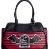 Banned I Just Want To Give You The Creeps Bag: Black / Red -Fashion Apparel BG34280 RED2 60371.1644876788
