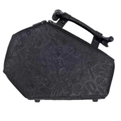 Kreepsville 666 Skull Embossed Coffin Bag
