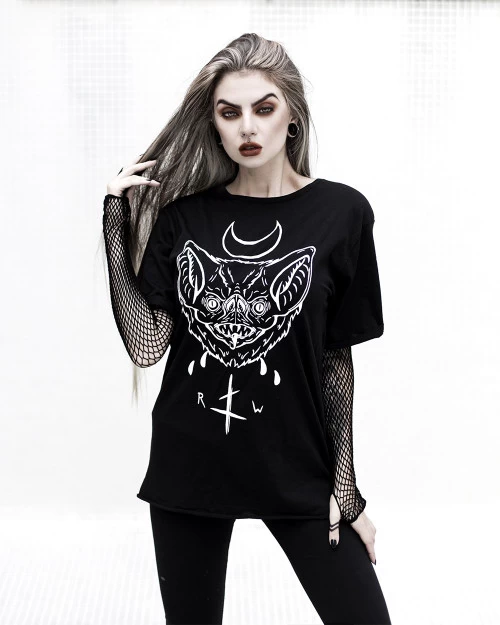 Rogue + Wolf Bat Face Tee - 2XL And 3XL 6 Rogue + Wolf Bat Face Tee - 2XL And 3XL - Image 4