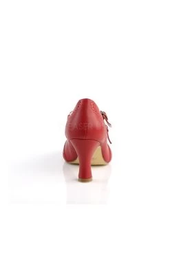 Pin Up Couture Flapper Heels: Red - PRE-ORDER -Fashion Apparel Back 68257.1690791955
