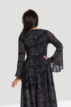 Alchemy By Spin Doctor Dark Sea Maxi Dress -Fashion Apparel Back 68990.1548037378