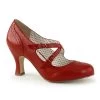 Pin Up Couture Flapper Heels: Red - PRE-ORDER -Fashion Apparel BigC Edit Front 93512.1690791955