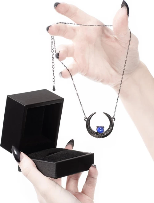 Rogue + Wolf Eclipse Black Silver Necklace 11 Rogue + Wolf Eclipse Black Silver Necklace - Image 9