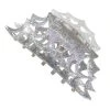 Kreepsville 666 Spiderweb Hair Claw: Silver Holographic Glitter