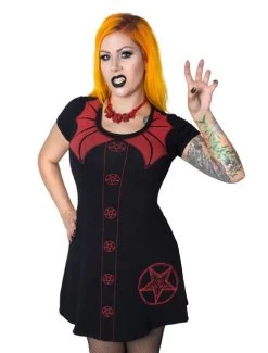 Kreepsville 666 Demon Doll Flare Dress