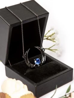 Rogue + Wolf Eclipse Black Silver Necklace 26 Rogue + Wolf Eclipse Black Silver Necklace -Fashion Apparel Big C Edit 2 29934.1621433328