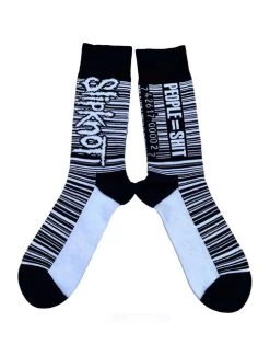 Slipknot Ankle Socks: Barcode