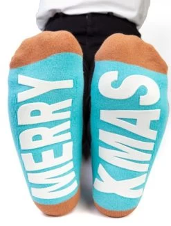 Christmas Reindeer Feet Speak Socks 8 Christmas Reindeer Feet Speak Socks -Fashion Apparel Big C Edit 2 71597.1637323073