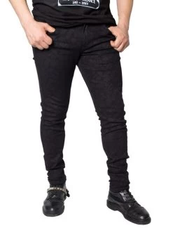 Kreepsville 666 Unisex Skinny Jeans: Death Repeat