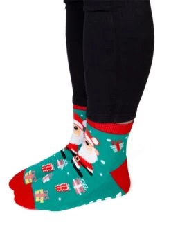 Christmas Santa Feet Speak Socks 9 Christmas Santa Feet Speak Socks -Fashion Apparel Big C Edit 4 01440.1637321911