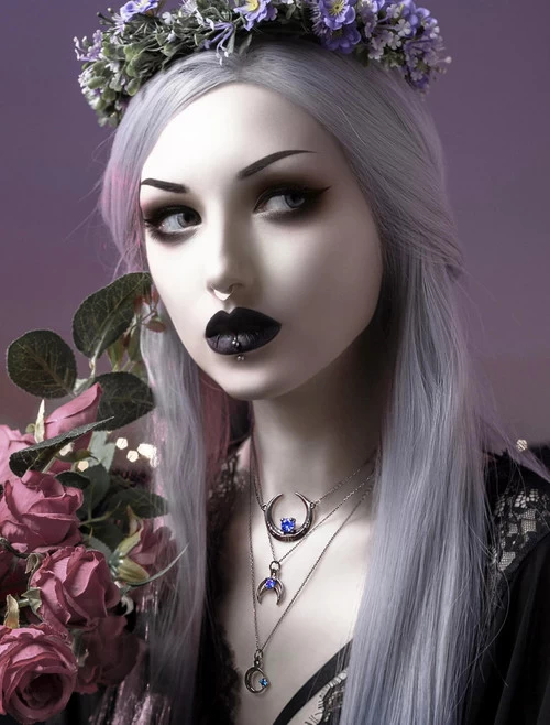 Rogue + Wolf Eclipse Black Silver Necklace 14 Rogue + Wolf Eclipse Black Silver Necklace - Image 12