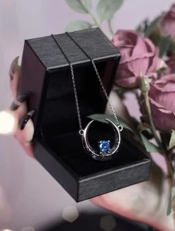 Rogue + Wolf Eclipse Black Silver Necklace 30 Rogue + Wolf Eclipse Black Silver Necklace -Fashion Apparel Big C Edit 8 48595.1621434011