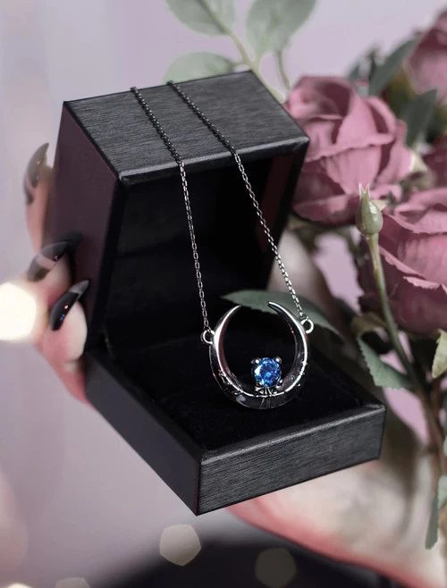 Rogue + Wolf Eclipse Black Silver Necklace 12 Rogue + Wolf Eclipse Black Silver Necklace - Image 10